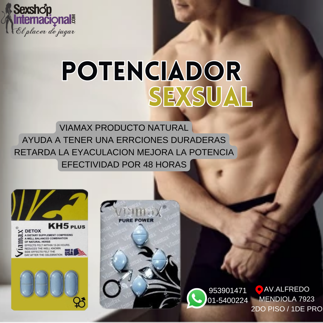 VIAMAX PURE POWER Y DETOX POTENCIADOR